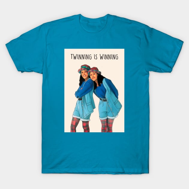 TWINNING IS WINNING T-Shirt by Poppy and Mabel